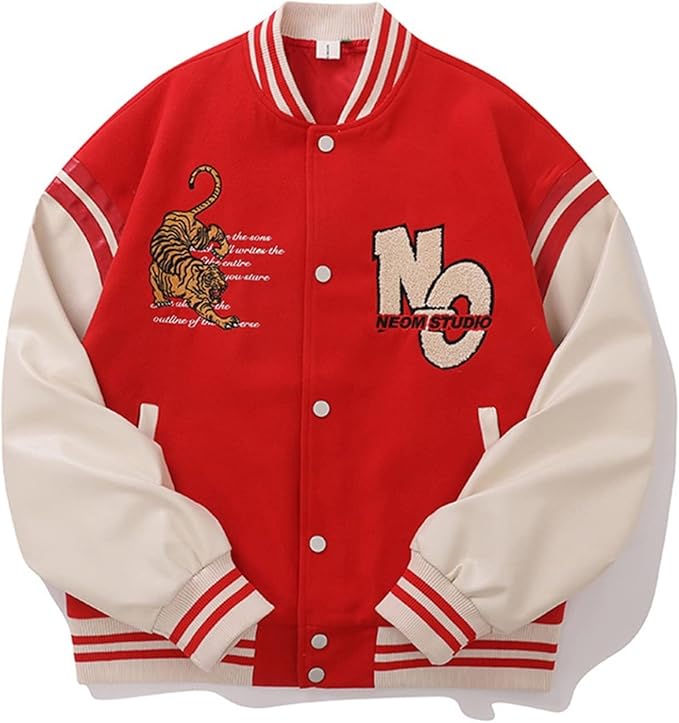 MECA スタジャン レッド/ブラック　サイズXL スタジャン（レッド系）一覧 - WEAR